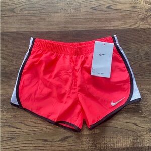 NEW NWT Nike Dri Fit Brief Lined Little Girl Tempo Running Short Neon Pink 6T
